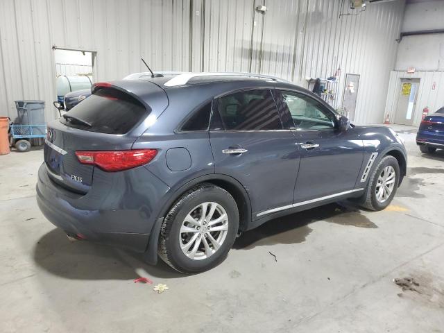 JNRAS18W49M152365 - 2009 INFINITI FX35 BLUE photo 3