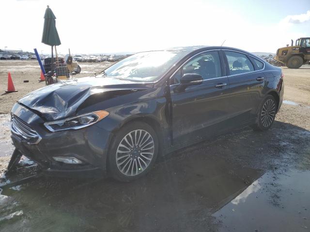 3FA6P0D95JR241512 - 2018 FORD FUSION TITANIUM/PLATINUM BLACK photo 1