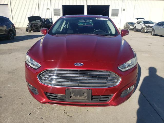 3FA6P0HR4ER193212 - 2014 FORD FUSION SE RED photo 5