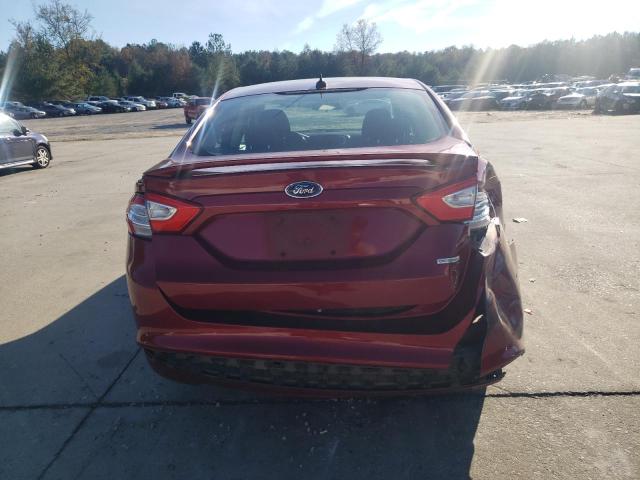 3FA6P0HR4ER193212 - 2014 FORD FUSION SE RED photo 6