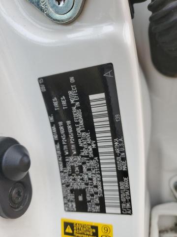 5TDKKRFH3FS112754 - 2015 TOYOTA HIGHLANDER XLE 白色 照片 13