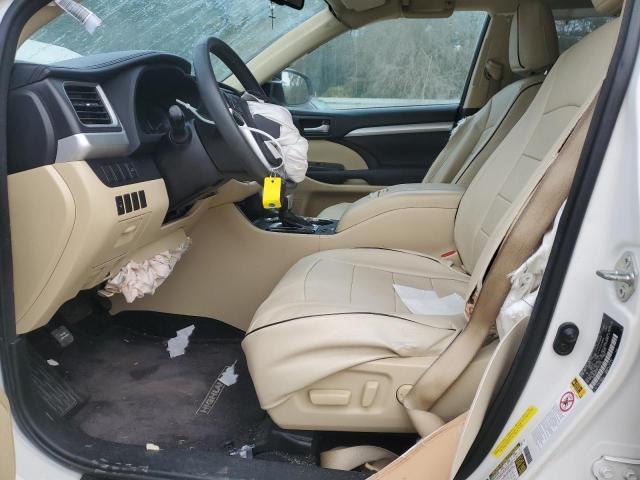 5TDKKRFH3FS112754 - 2015 TOYOTA HIGHLANDER XLE 白色 照片 7