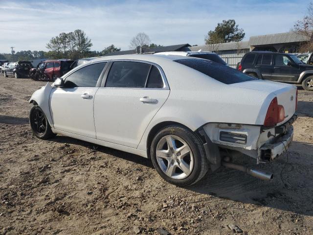 1G1ZA5EB8AF173476 - 2010 CHEVROLET MALIBU LS WHITE photo 2