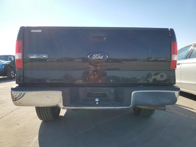 1FTRF12268KD96333 - 2008 FORD F150 BLACK photo 6