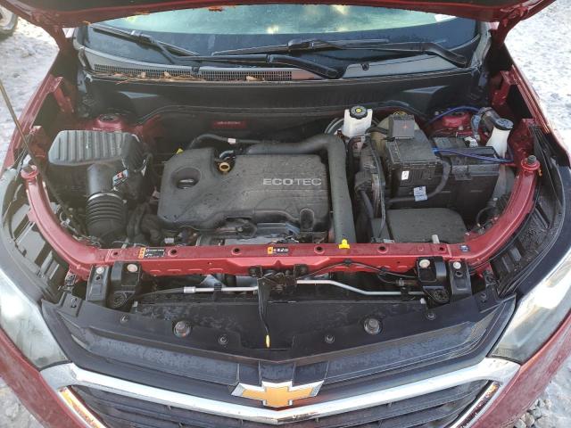 2GNAXJEV8J6252069 - 2018 CHEVROLET EQUINOX LT RED photo 11