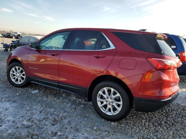 2GNAXJEV8J6252069 - 2018 CHEVROLET EQUINOX LT RED photo 2