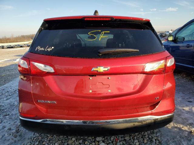 2GNAXJEV8J6252069 - 2018 CHEVROLET EQUINOX LT RED photo 6