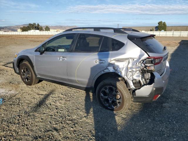 JF2GTHSC3PH312600 - 2023 SUBARU CROSSTREK SPORT SILVER photo 2