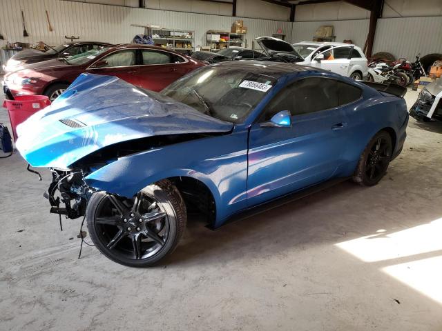 1FA6P8TH5L5123697 - 2020 FORD MUSTANG BLUE photo 1