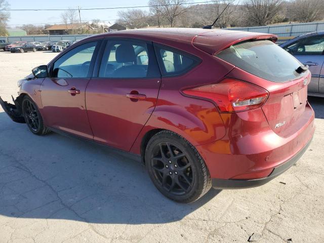 1FADP3K22GL222891 - 2016 FORD FOCUS SE RED photo 2