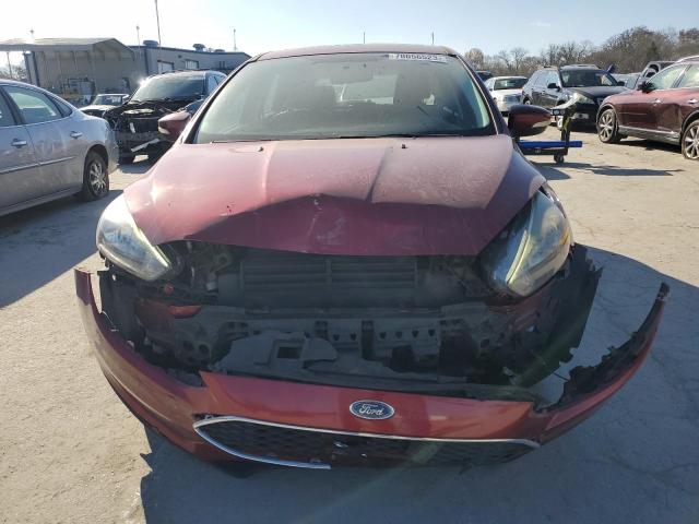 1FADP3K22GL222891 - 2016 FORD FOCUS SE RED photo 5