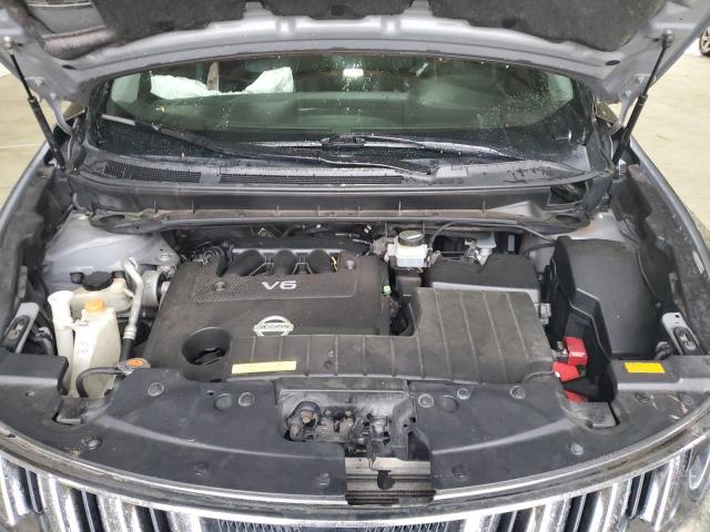 JN8AZ18W59W122294 - 2009 NISSAN MURANO S SILVER photo 12