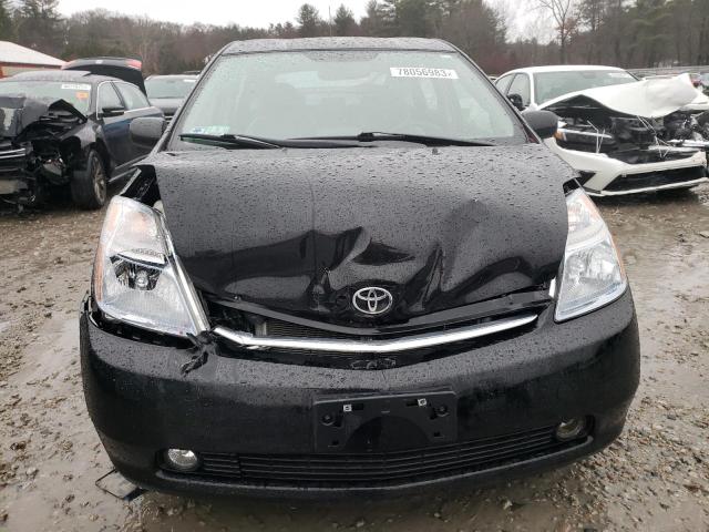 JTDKB20UX87755421 - 2008 TOYOTA PRIUS BLACK photo 5