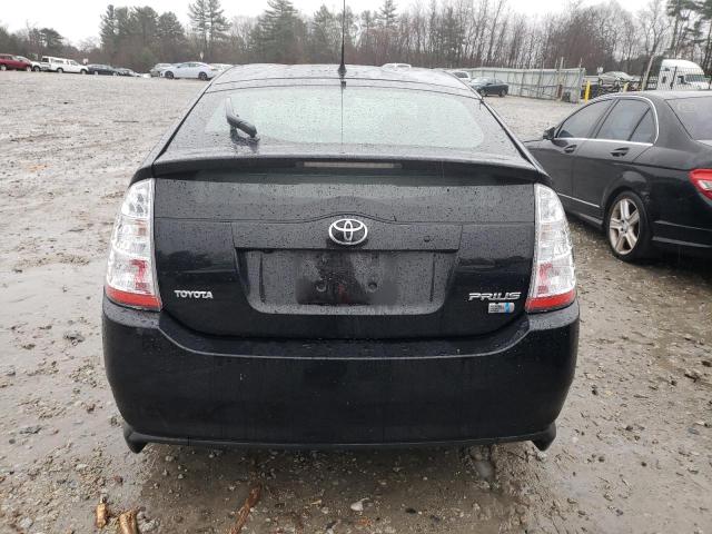 JTDKB20UX87755421 - 2008 TOYOTA PRIUS BLACK photo 6