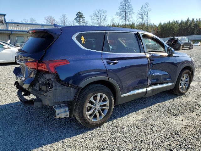 5NMS33AD6KH035664 - 2019 HYUNDAI SANTA FE SEL BLUE photo 3