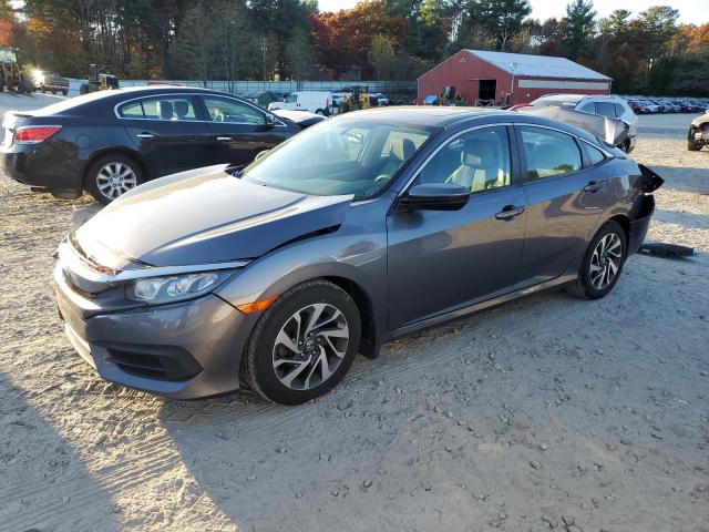 19XFC2F79JE200711 - 2018 HONDA CIVIC EX GRAY photo 1