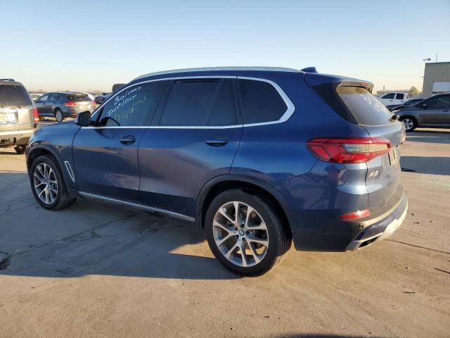 5UXCR6C51KLL06962 - 2019 BMW X5 XDRIVE40I BLUE photo 2