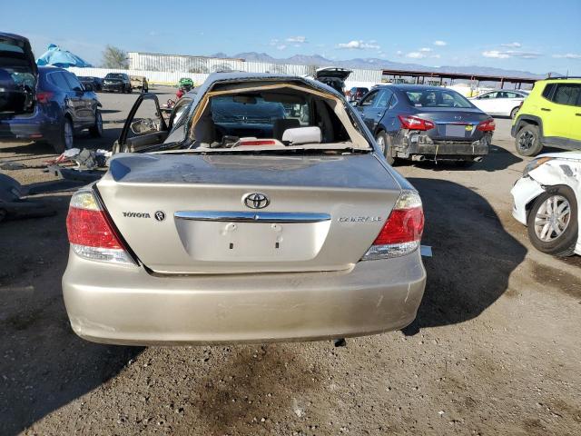 4T1BE30K65U429426 - 2005 TOYOTA CAMRY LE GOLD photo 6