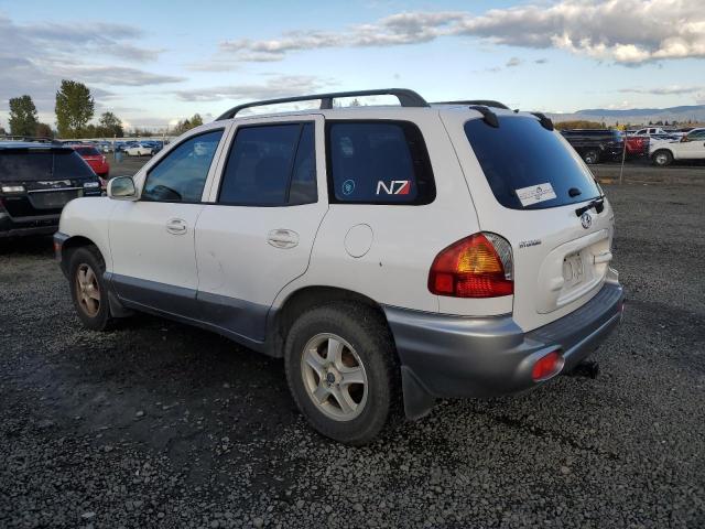 KM8SC73D82U255770 - 2002 HYUNDAI SANTA FE GLS WHITE photo 2