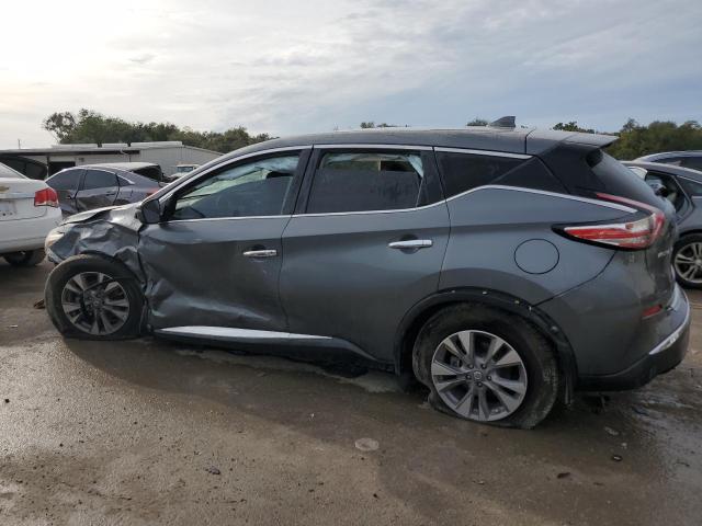 5N1AZ2MG6JN145668 - 2018 NISSAN MURANO S GRAY photo 2