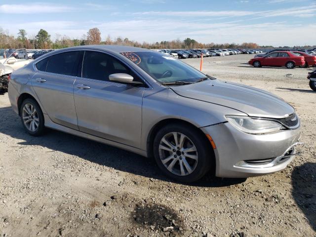 1C3CCCAB4FN725946 - 2015 CHRYSLER 200 LIMITED SILVER photo 4