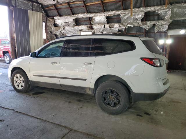 1GNKVFKD1HJ349419 - 2017 CHEVROLET TRAVERSE LS WHITE photo 2