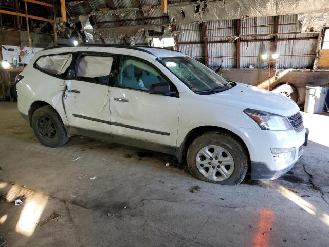 1GNKVFKD1HJ349419 - 2017 CHEVROLET TRAVERSE LS WHITE photo 4