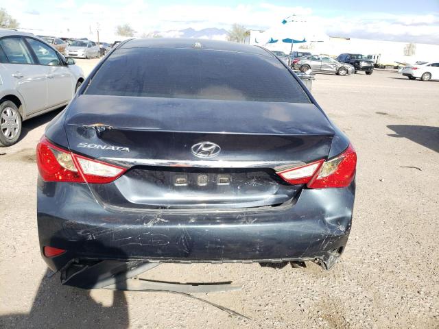 5NPEB4AC2EH811549 - 2014 HYUNDAI SONATA GLS BLACK photo 6