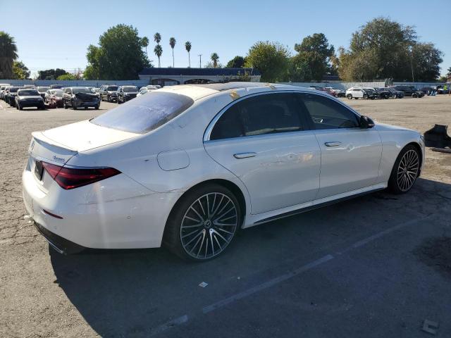 W1K6G7GB5NA111270 - 2022 MERCEDES-BENZ S 580 4MATIC WHITE photo 3