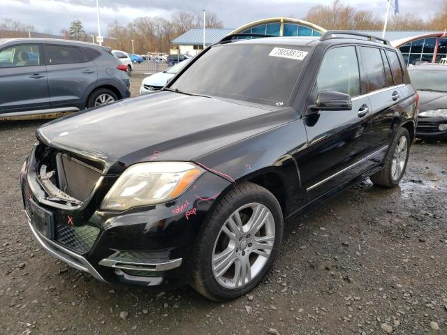 WDCGG8JB8DF960575 - 2013 MERCEDES-BENZ GLK 350 4MATIC BLACK photo 1