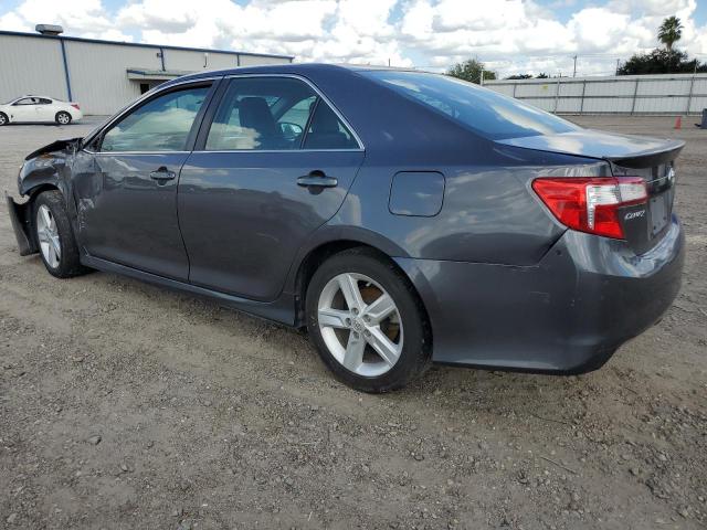 4T1BF1FK1DU280155 - 2013 TOYOTA CAMRY L GRAY photo 2