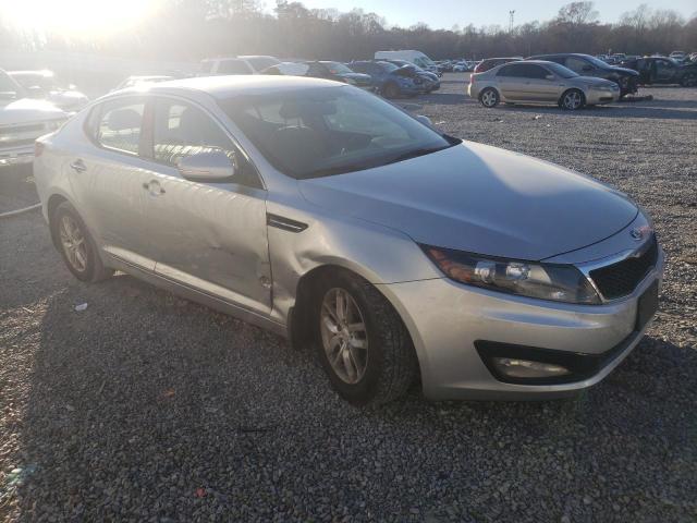 KNAGM4A75D5354916 - 2013 KIA OPTIMA LX SILVER photo 4