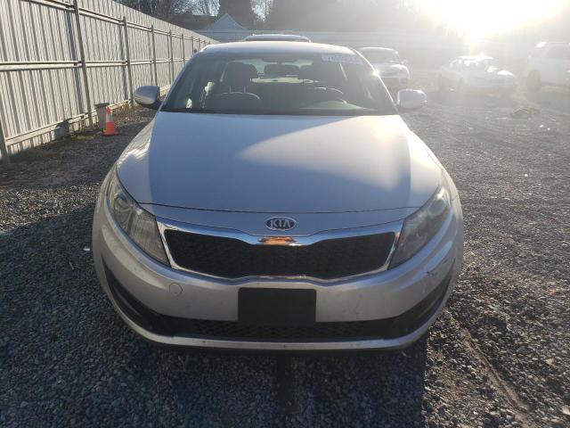 KNAGM4A75D5354916 - 2013 KIA OPTIMA LX SILVER photo 5