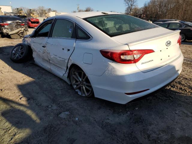 5NPE24AF9HH453929 - 2017 HYUNDAI SONATA SE WHITE photo 2