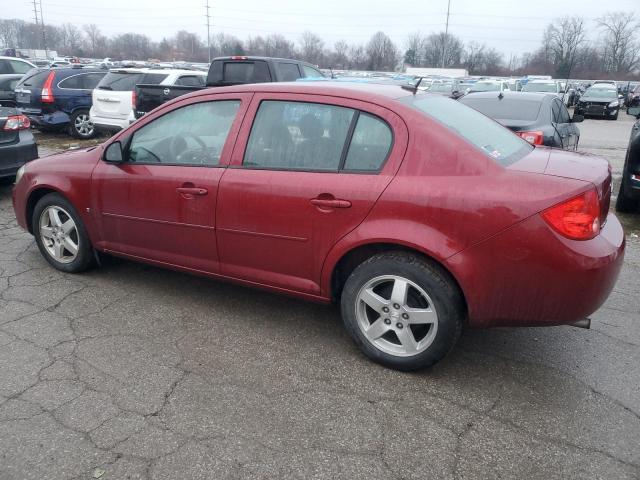 1G1AT58H097181374 - 2009 CHEVROLET COBALT LT BURGUNDY photo 2