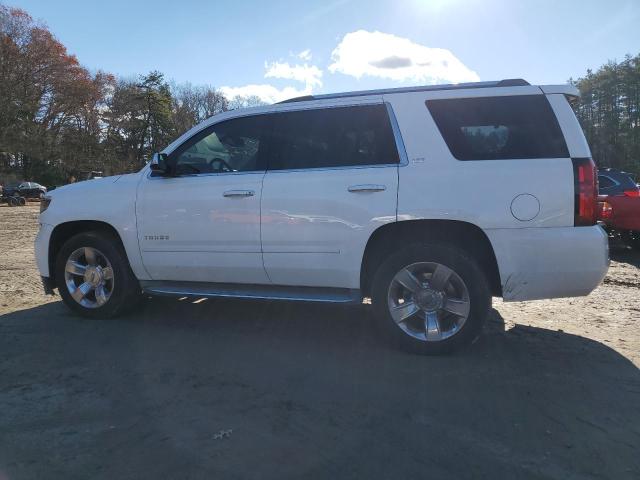 1GNSCCKC1FR213253 - 2015 CHEVROLET TAHOE C1500 LTZ WHITE photo 2