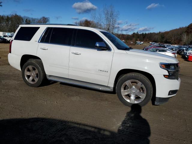 1GNSCCKC1FR213253 - 2015 CHEVROLET TAHOE C1500 LTZ WHITE photo 4