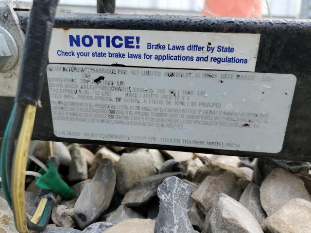 4H104121260399643 - 2006 UTILITY TRAILER 黑色 照片 10