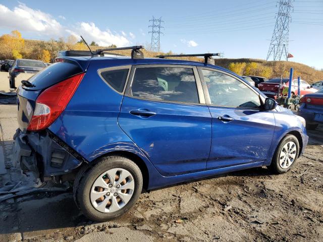 KMHCT5AE1FU218022 - 2015 HYUNDAI ACCENT GS BLUE photo 3