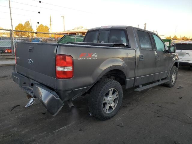 1FTPW14514KA02388 - 2004 FORD F150 SUPERCREW GRAY photo 3