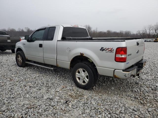 1FTRX14W95FB47378 - 2005 FORD F150 SILVER photo 2