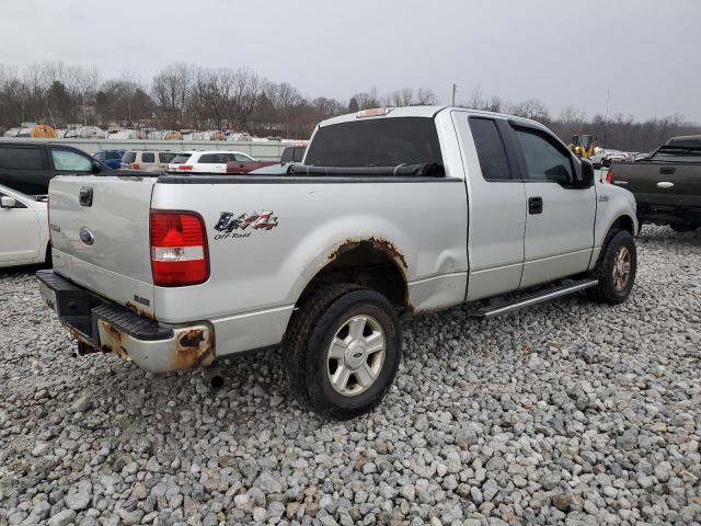 1FTRX14W95FB47378 - 2005 FORD F150 SILVER photo 3