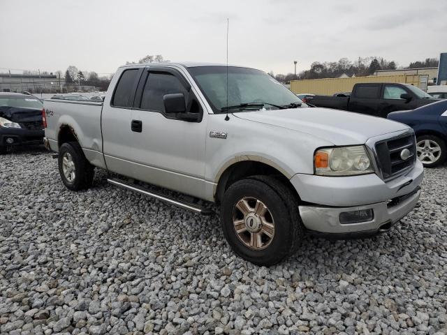 1FTRX14W95FB47378 - 2005 FORD F150 SILVER photo 4