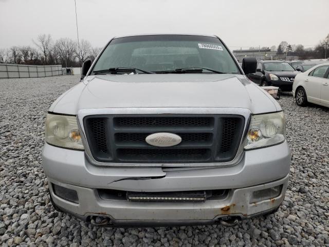 1FTRX14W95FB47378 - 2005 FORD F150 SILVER photo 5