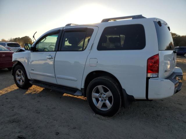 5N1AA08B15N724938 - 2005 NISSAN ARMADA SE WHITE photo 2