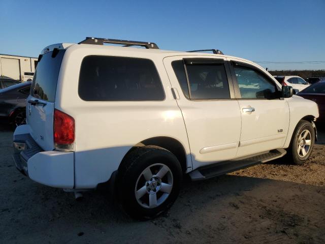 5N1AA08B15N724938 - 2005 NISSAN ARMADA SE WHITE photo 3