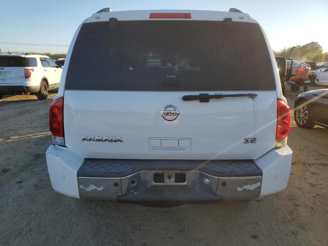 5N1AA08B15N724938 - 2005 NISSAN ARMADA SE WHITE photo 6