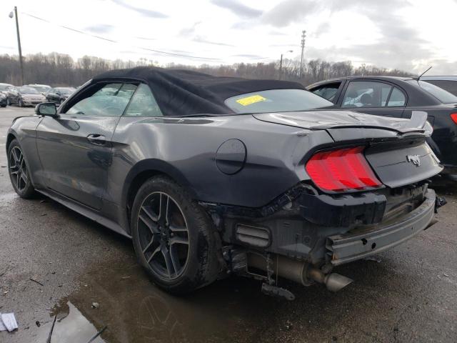 1FATP8UH3L5134229 - 2020 FORD MUSTANG GRAY photo 2