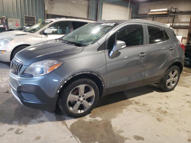 KL4CJASB6EB781398 - 2014 BUICK ENCORE GRAY photo 1