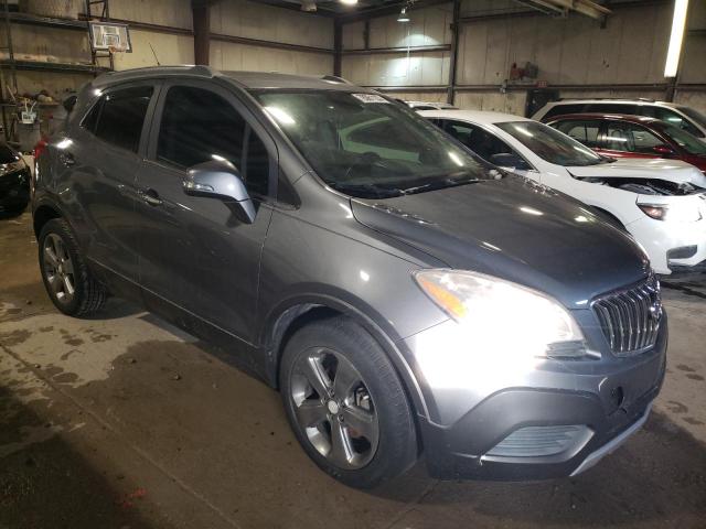 KL4CJASB6EB781398 - 2014 BUICK ENCORE GRAY photo 4